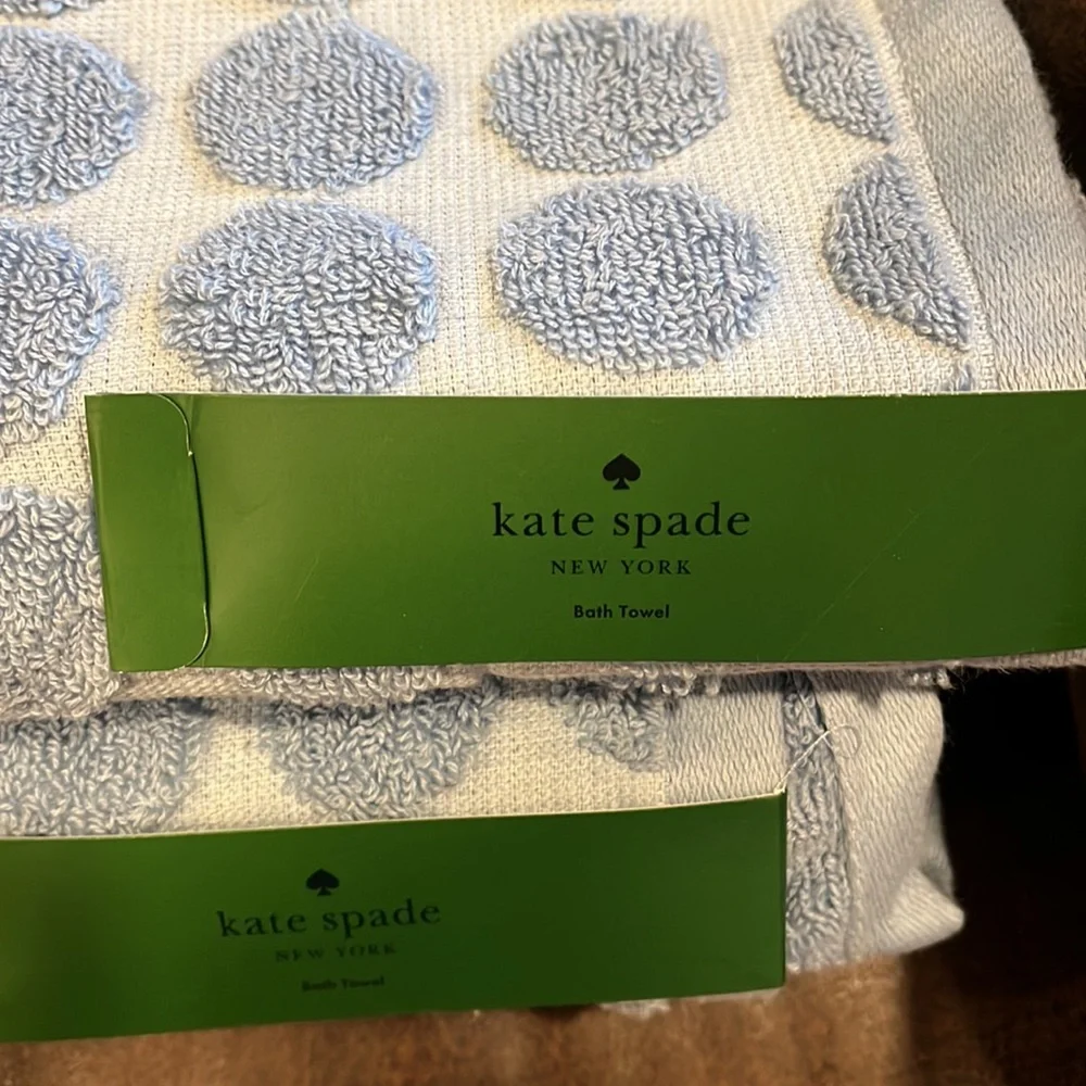 NWT Kate Spade bath towels